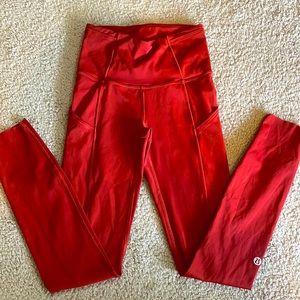 LULULEMON Fast & Free Tight 25” SIZE 0